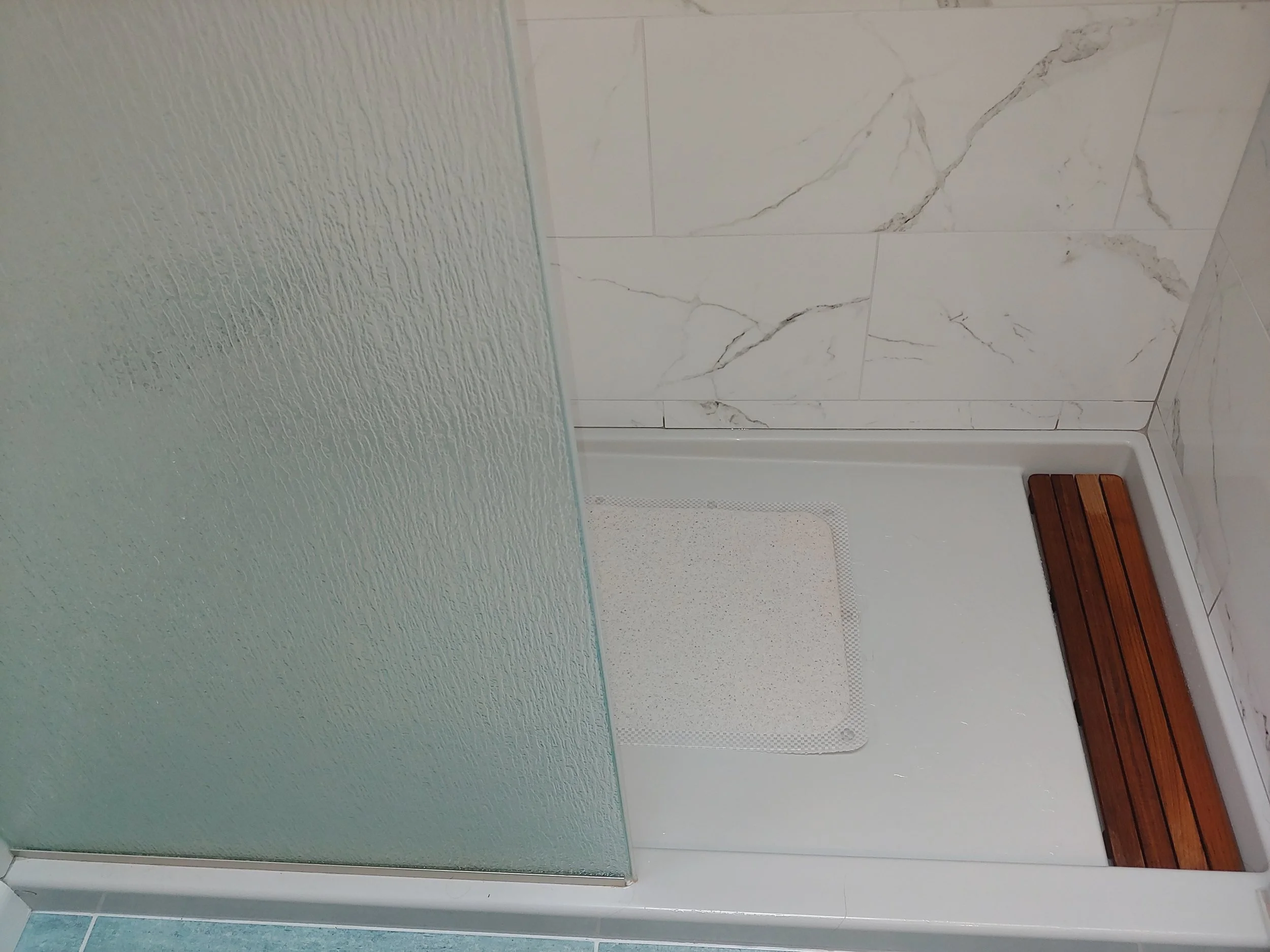Shower flooring AFTER