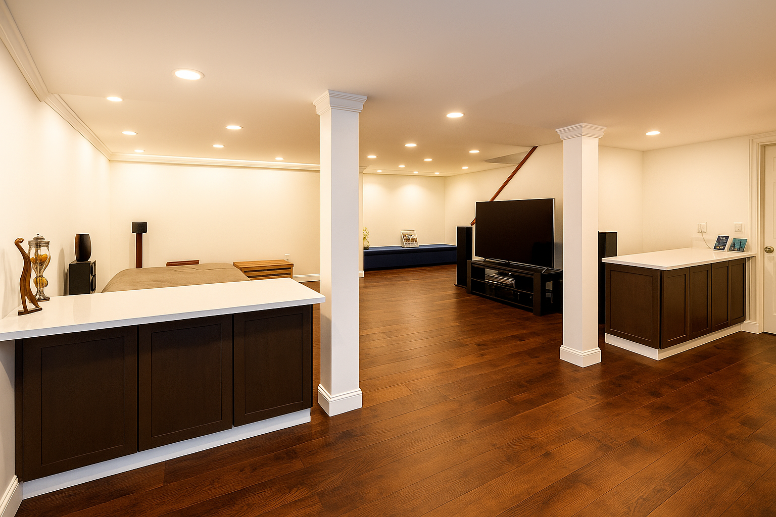 Custom Basement - Ashland MA