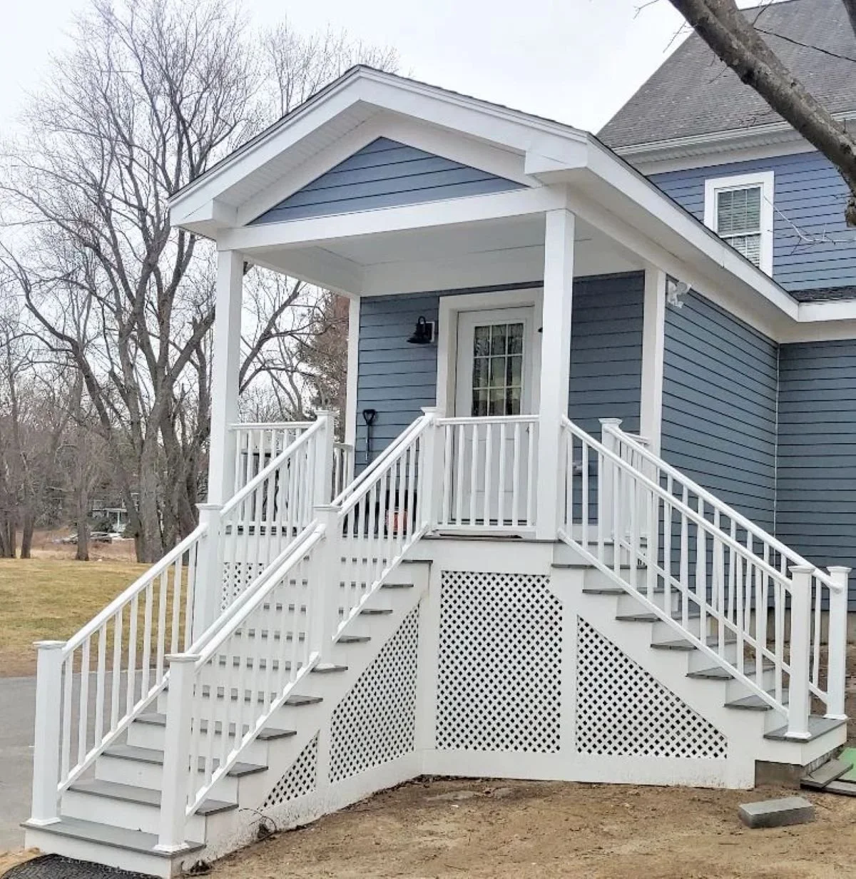 Porch Addition - House Reno - Hudson MA