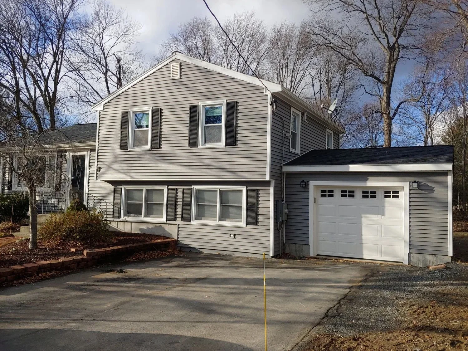 One Car Garage Addition - Shrewsbury MA