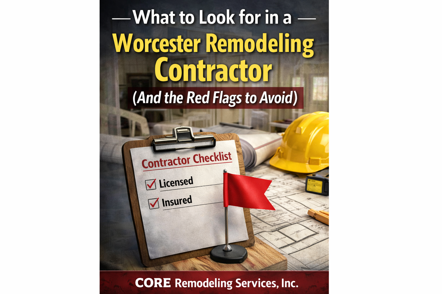 What to Look for in a Worcester Remodeling Contractor (And the Red Flags to Avoid)