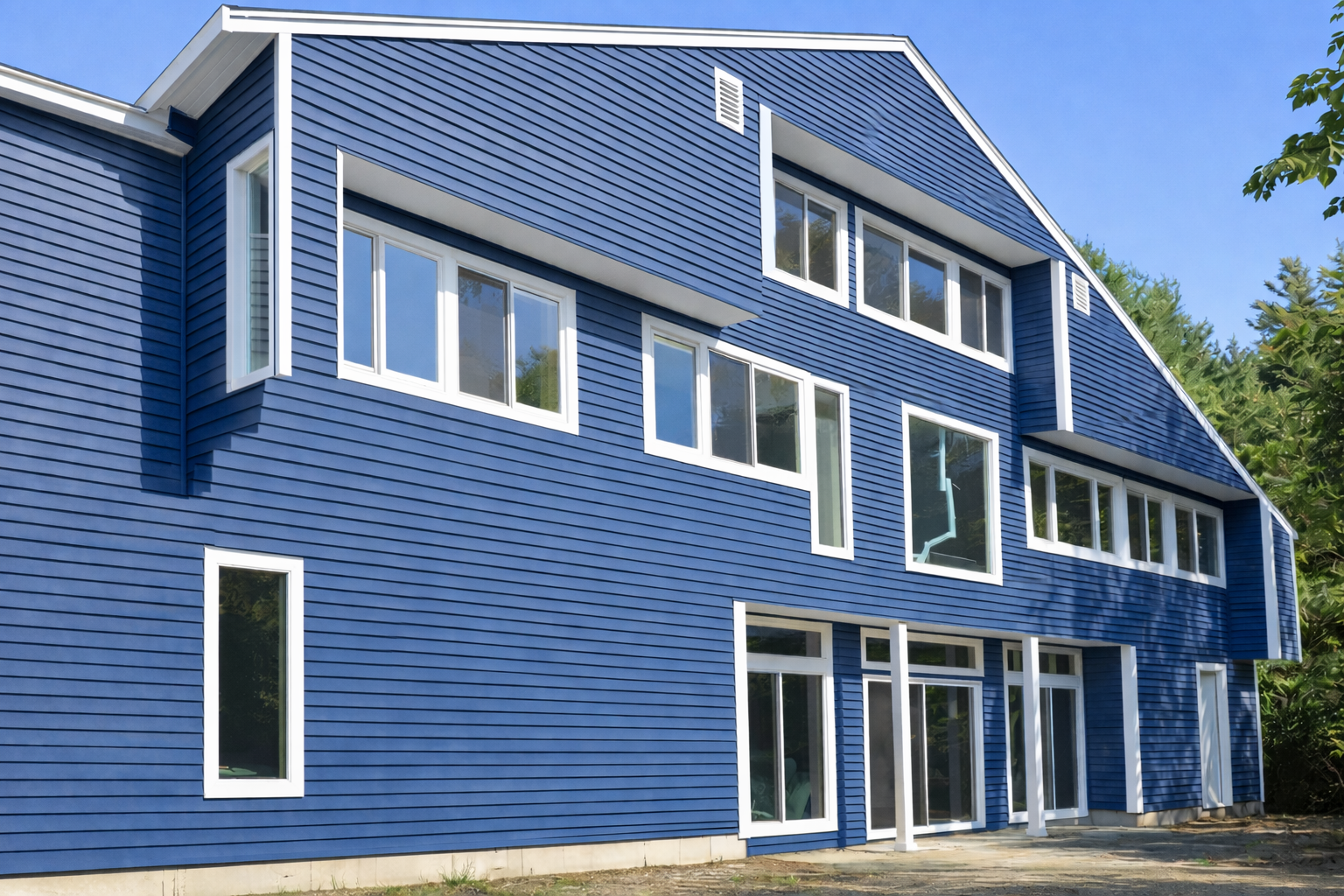 CertainTeed  Vinyl Siding and Deck Replacement - Sherborn MA