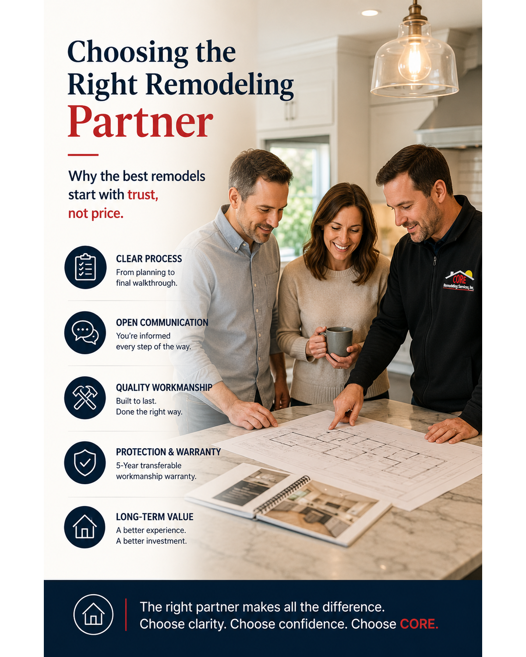 Choosing the Right Remodeling Partner: Why the Best Remodels Start With Trust, Not Price