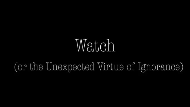 The work deconstructs the classical surveillance relationship binary between the roles of ‘watcher’ and ‘watched’