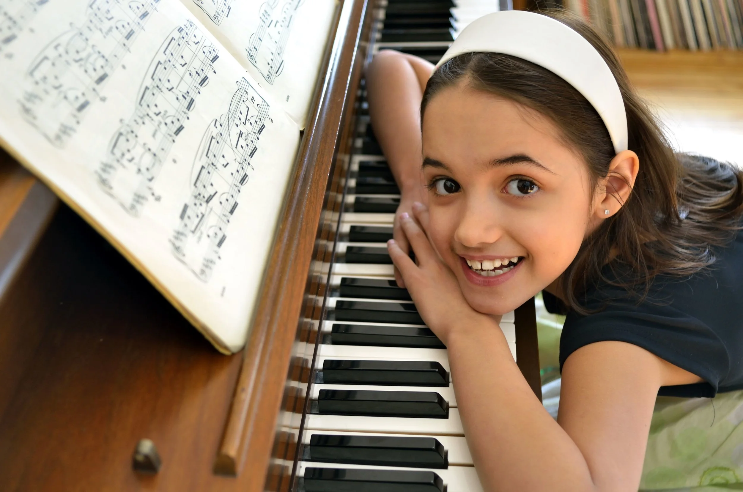 We provide private piano lessons for students ages 4-94!