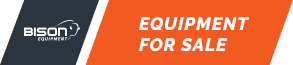 heavy equipment for sale at Bison Equipment