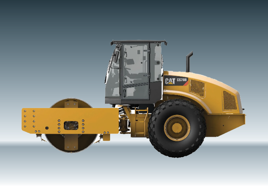 16-20T Smooth Single Drum Roller for hire or rental