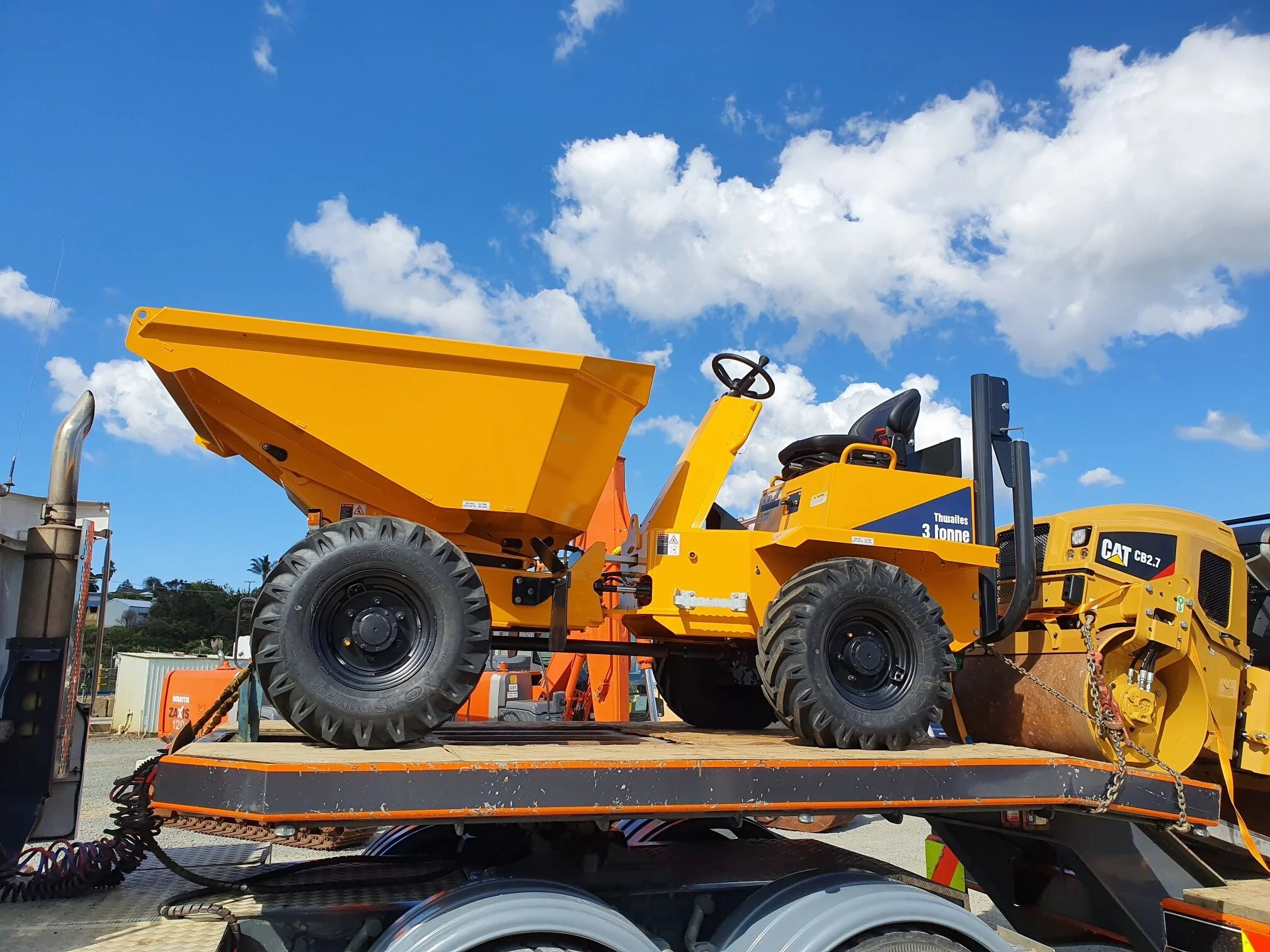 3T Thwaites Swivel Dumper for hire or rental