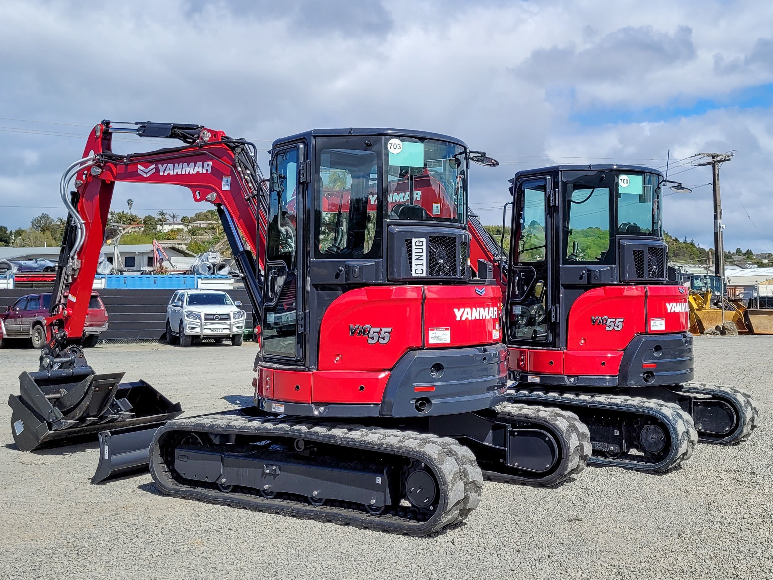 5T Yanmar ViO55-6 Excavator for hire or rental