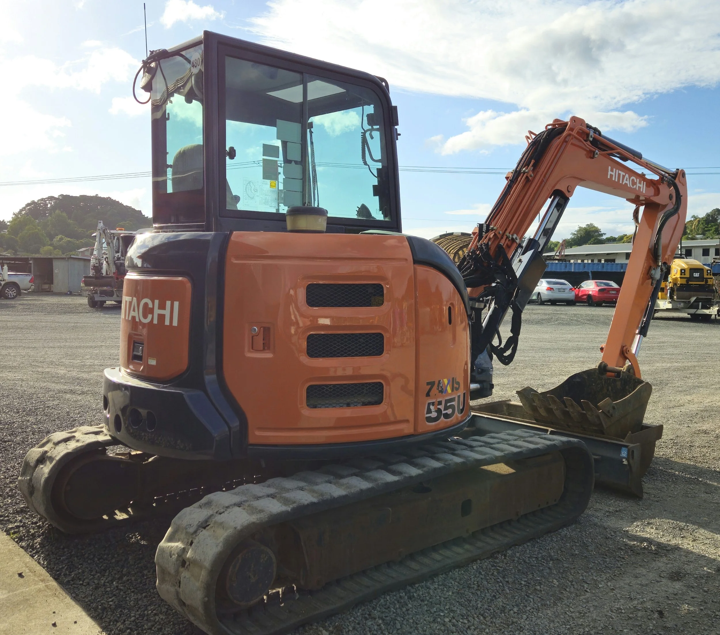 2021 Hitachi ZX55U-5A 5.5T Excavator