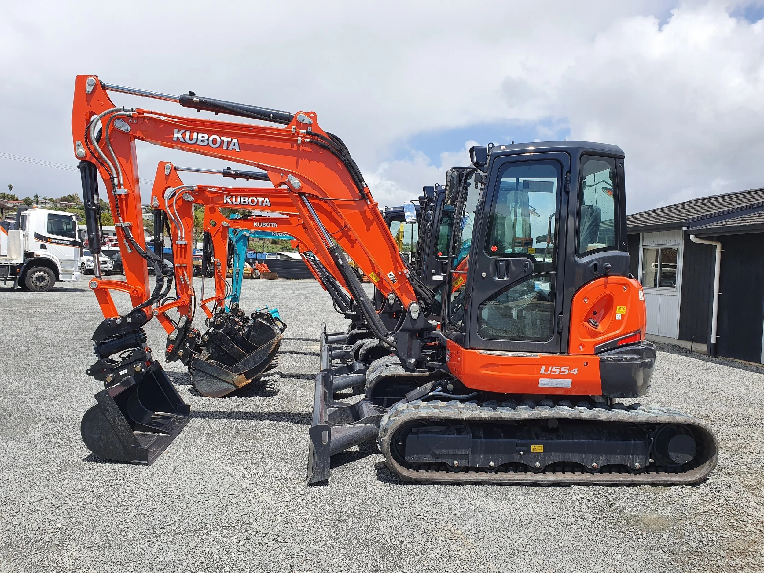 5T Kubota U55-4 Excavator for hire or rental