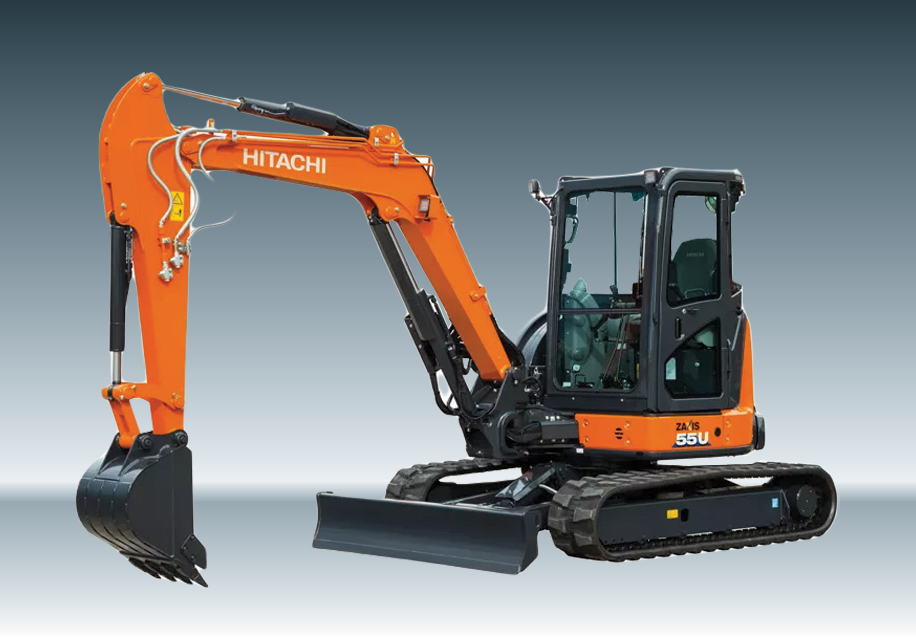 5T Hitachi ZX55U-5A Excavator for hire or rental
