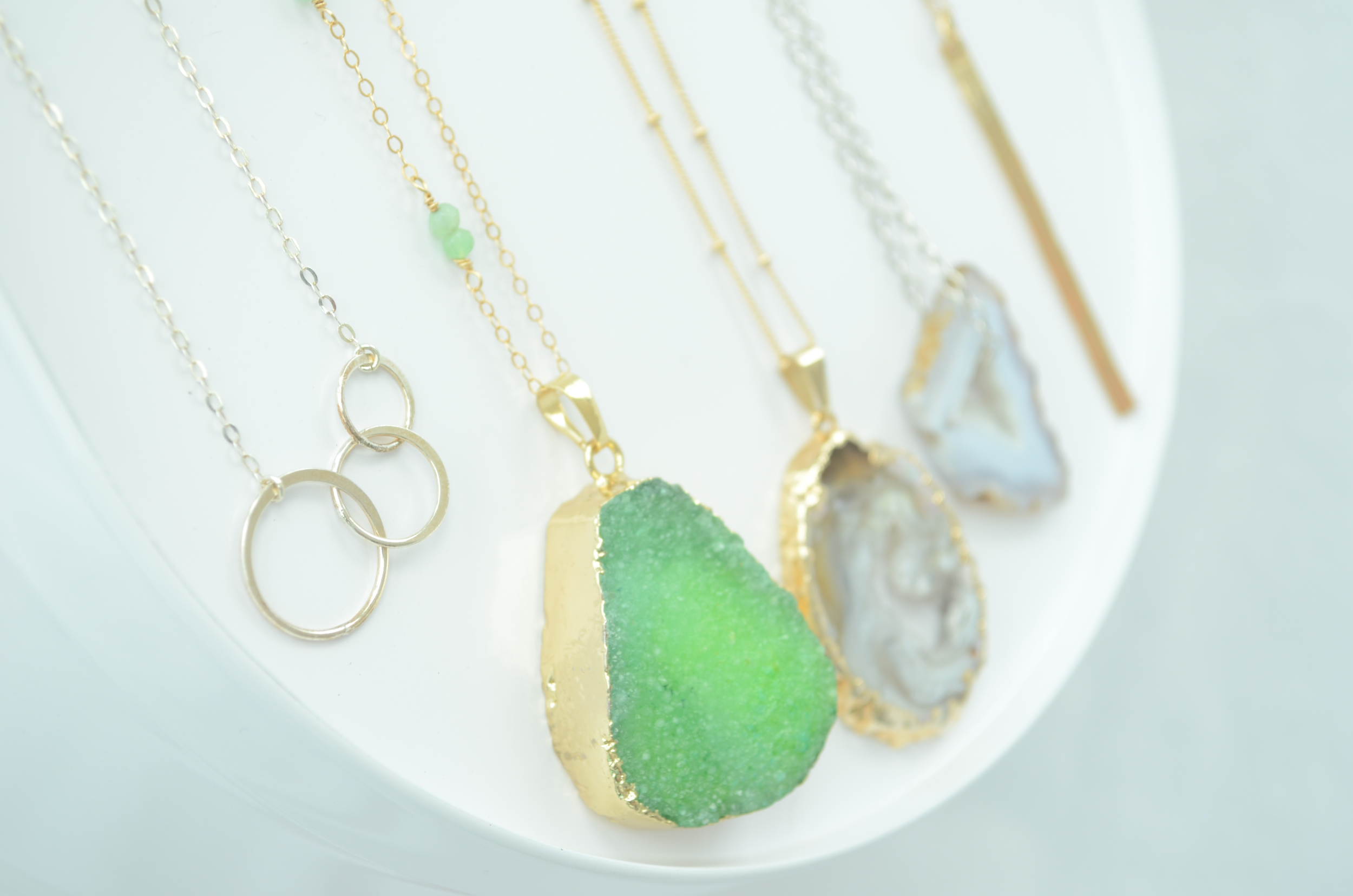 You are going to fall in love with these necklaces! They complete any outfit.