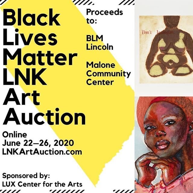 Y&rsquo;all! I have a piece among some beautiful art and craftwork in this auction to support Black Lives Matter Lincoln. Auction closes tonight, hurry! #blacklivesmatter