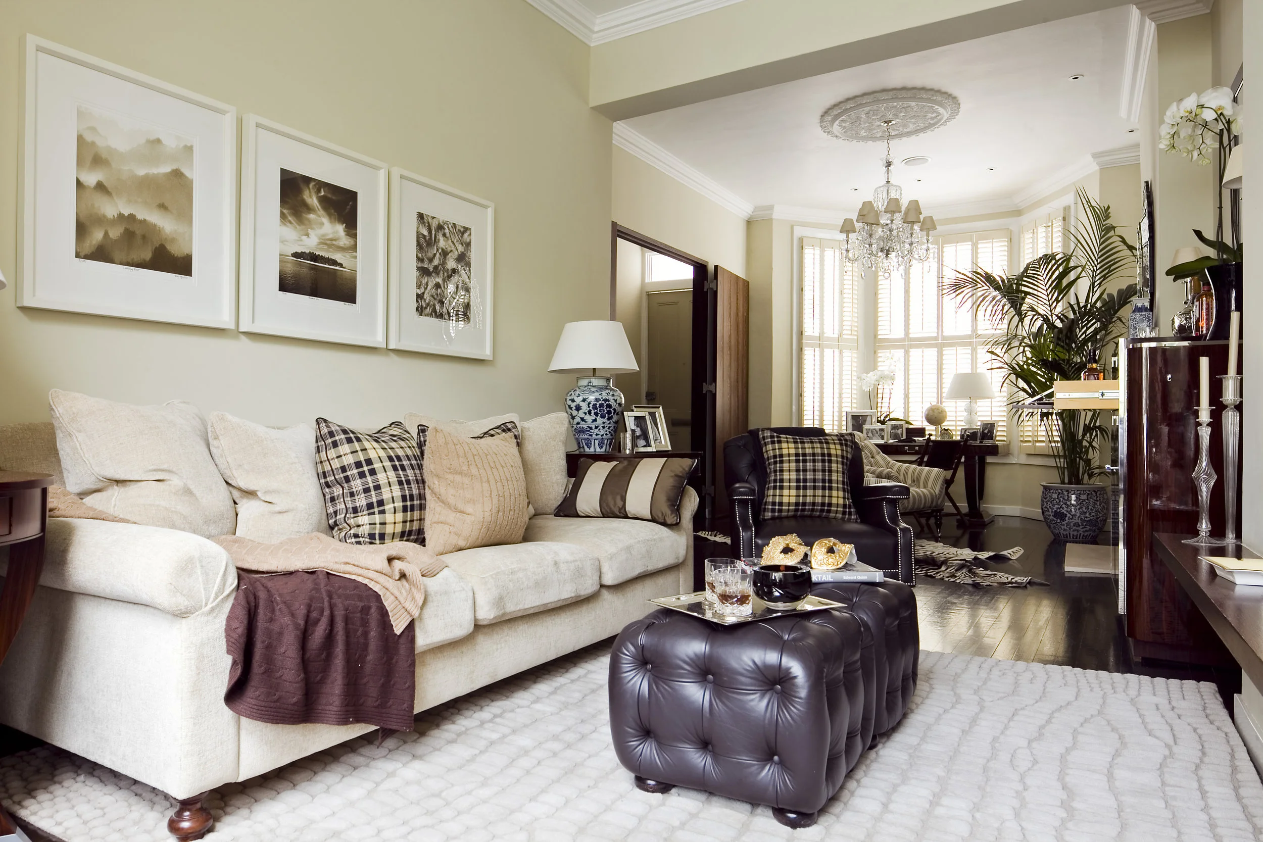  03/08/2010. Interior designer Maurizio Pellizzoni's Chelsea project, No. 7 Bramerton Street, London SW3, owned by Joe and Carly Cole.   