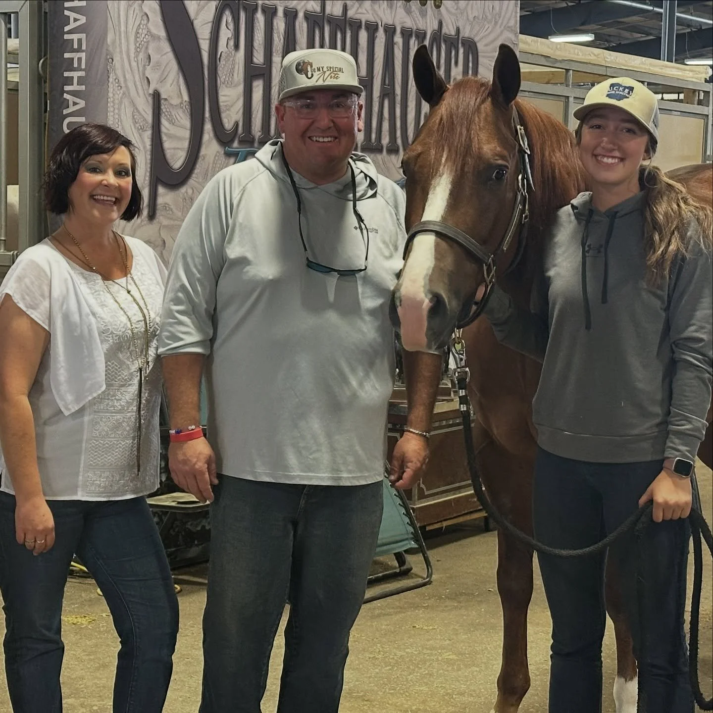 Big congratulations to buyers Jason and Jennifer Knight and agents Ryan and Andrea Kail on the purchase of SS Walk The Line! We are so excited to see where you take Rory in the rest of his career! 🤩

#schaffhauserph
#gotheextramile
#teamssph
#nrha
#