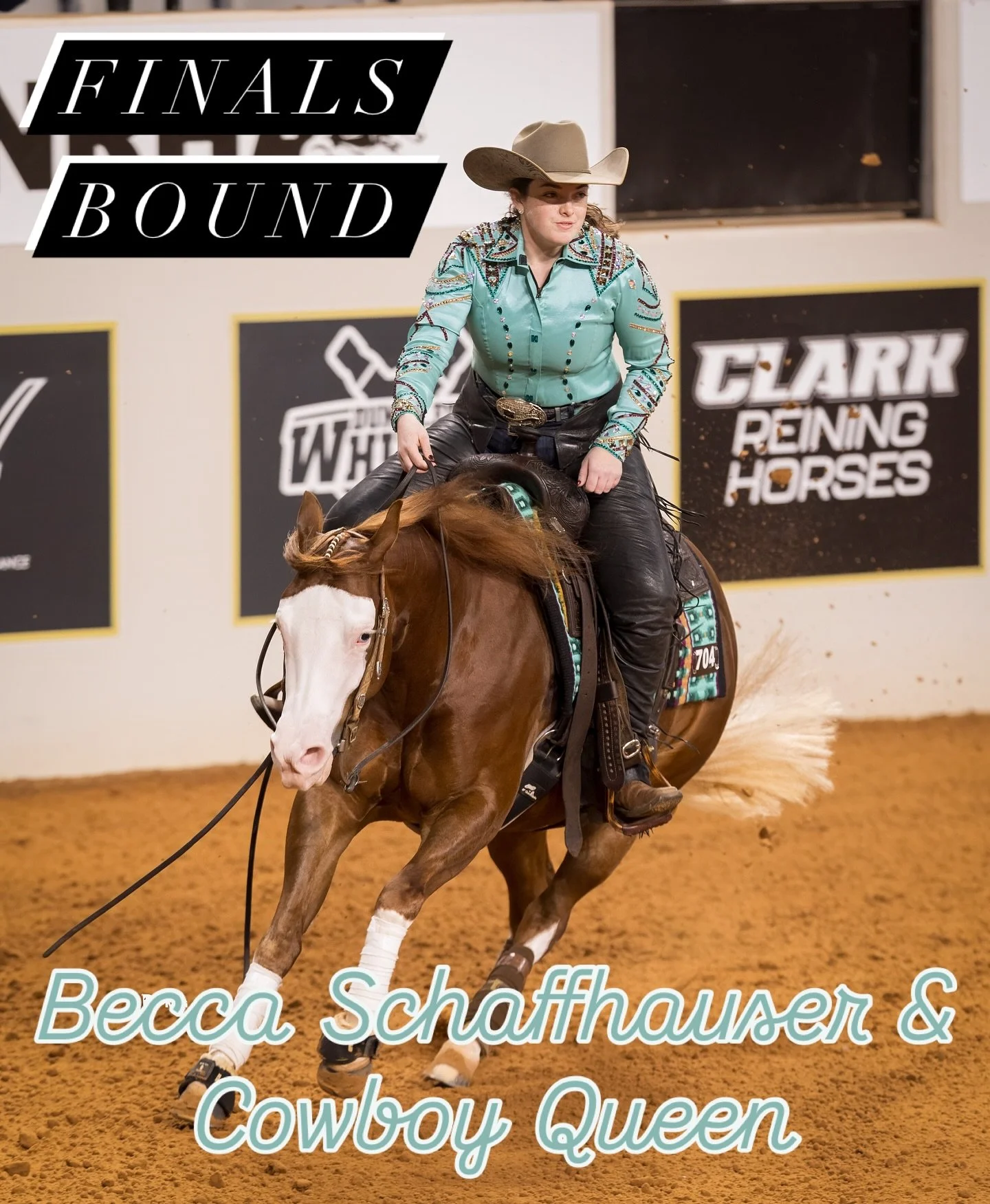 FINALS BOUND ⭐️ She&rsquo;s got her eye on the prize, a plan in place, and a grip on the reins! Good luck to Becca and Cowboy Queen, with another run earned on Saturday morning in the NRHA Youth Non Pro Futurity Finals!

#schaffhauserph
#gotheextrami