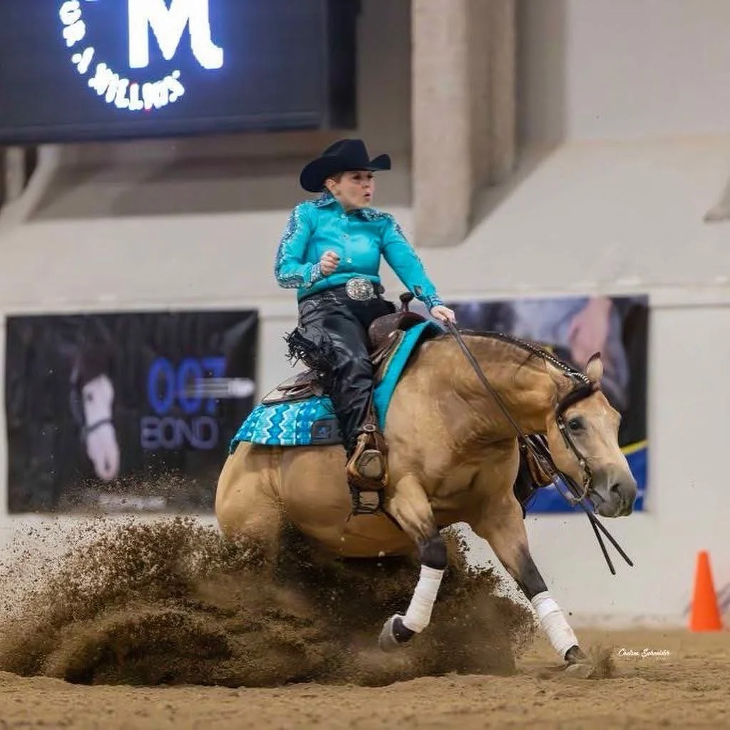 Another proven show horse available and coming to the FL Classic. 

Spooktakular is ready to become your next partner in the show pen. Already successful in the Green, Rookie, Non Pro, and Open, he&rsquo;s great to show at 11 years old. No special ma