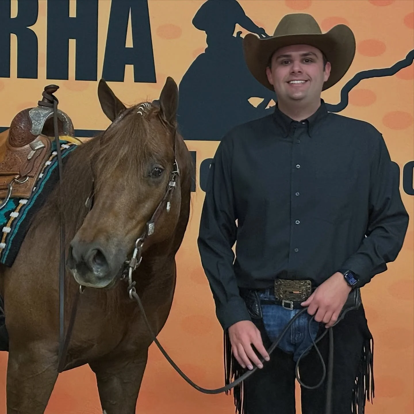 Beautiful 142 run today to take the Non Pro Derby lead for Nick Taylor and Thechicsdreamaboutme. This is a fun one for us, as Sam picked out and rode &ldquo;Lucky&rdquo;&rsquo;s dam Dunnies Luna Negra for Nick and his granddam Dunnies Prescription ma