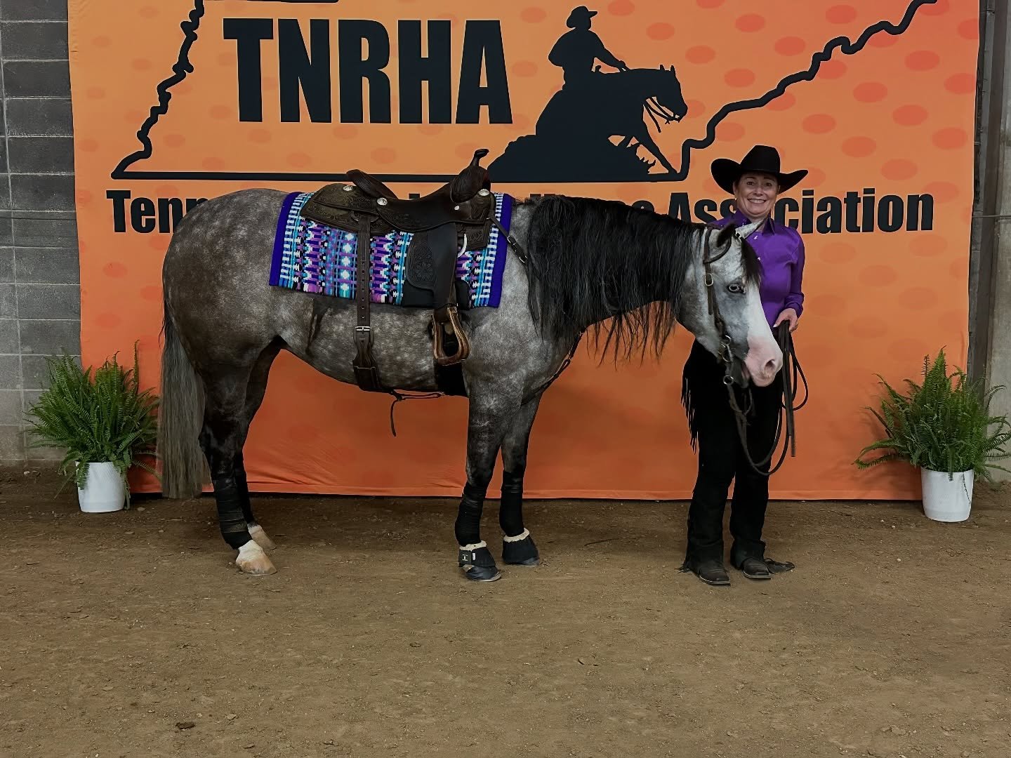 First run together for Shawna DeMeyer and The Late Nite Show! Such an exciting journey underway for these two!

#schaffhauserph
#gotheextramile
#teamssph
#nrha
#samschaffhauser
#tributefeed
#mullinaxcustomleather
#agava
#diamondwoolpads
#crossjtack
#