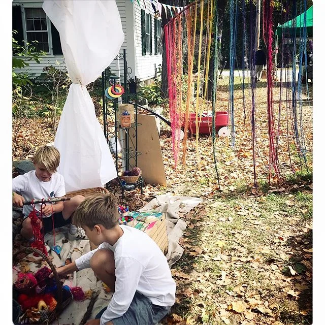 The magic that is @vermontnaturemuseum and their annual Fairy House Festival and Tour! I&rsquo;m so grateful to be able to be included in this fun and sweet weekend! Southern Vermont in Fall is such a dream.
.
.
.
For the craft corner this weekend we