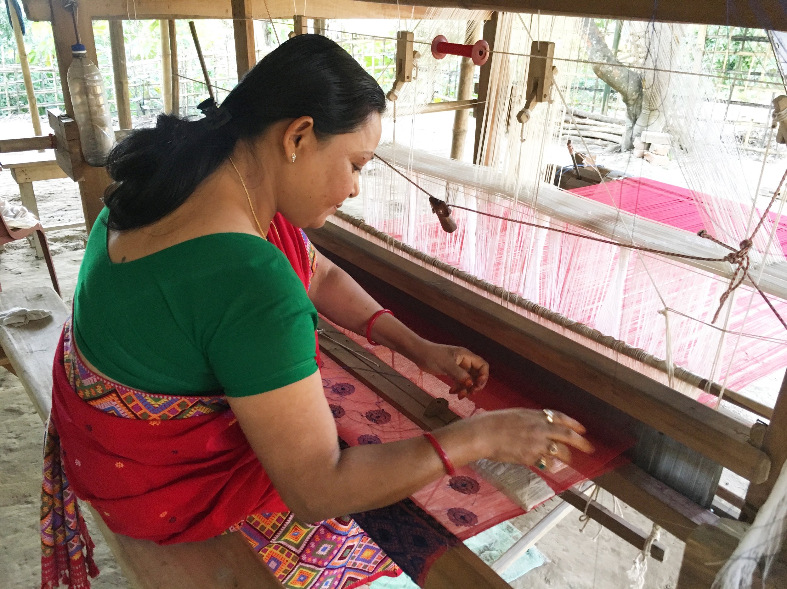 In-house weaving unit
