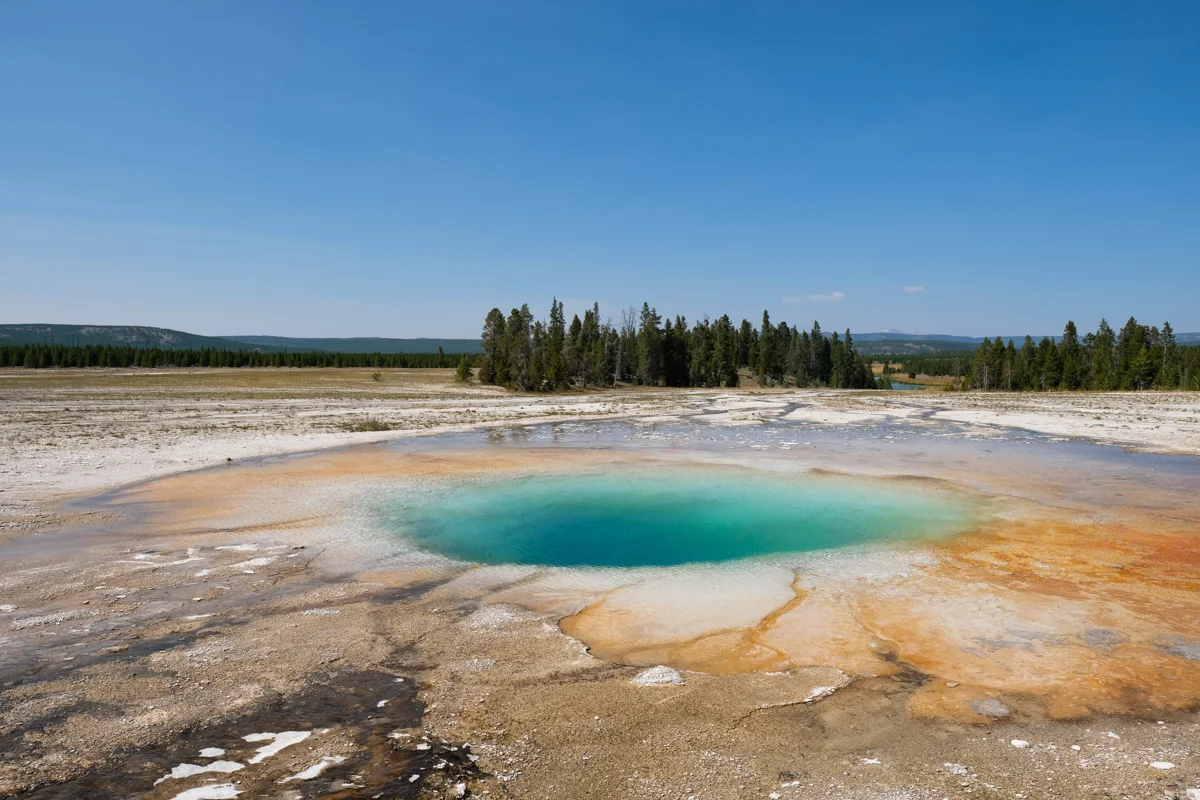 Travel - Midday at Yellowstone National Park