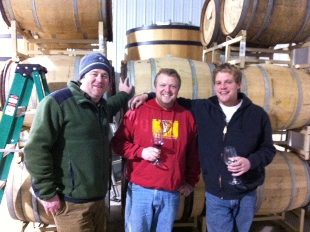 The Elite Squad of Hector Barrel Protectors...armed and dangerous, protecting the Riesling.