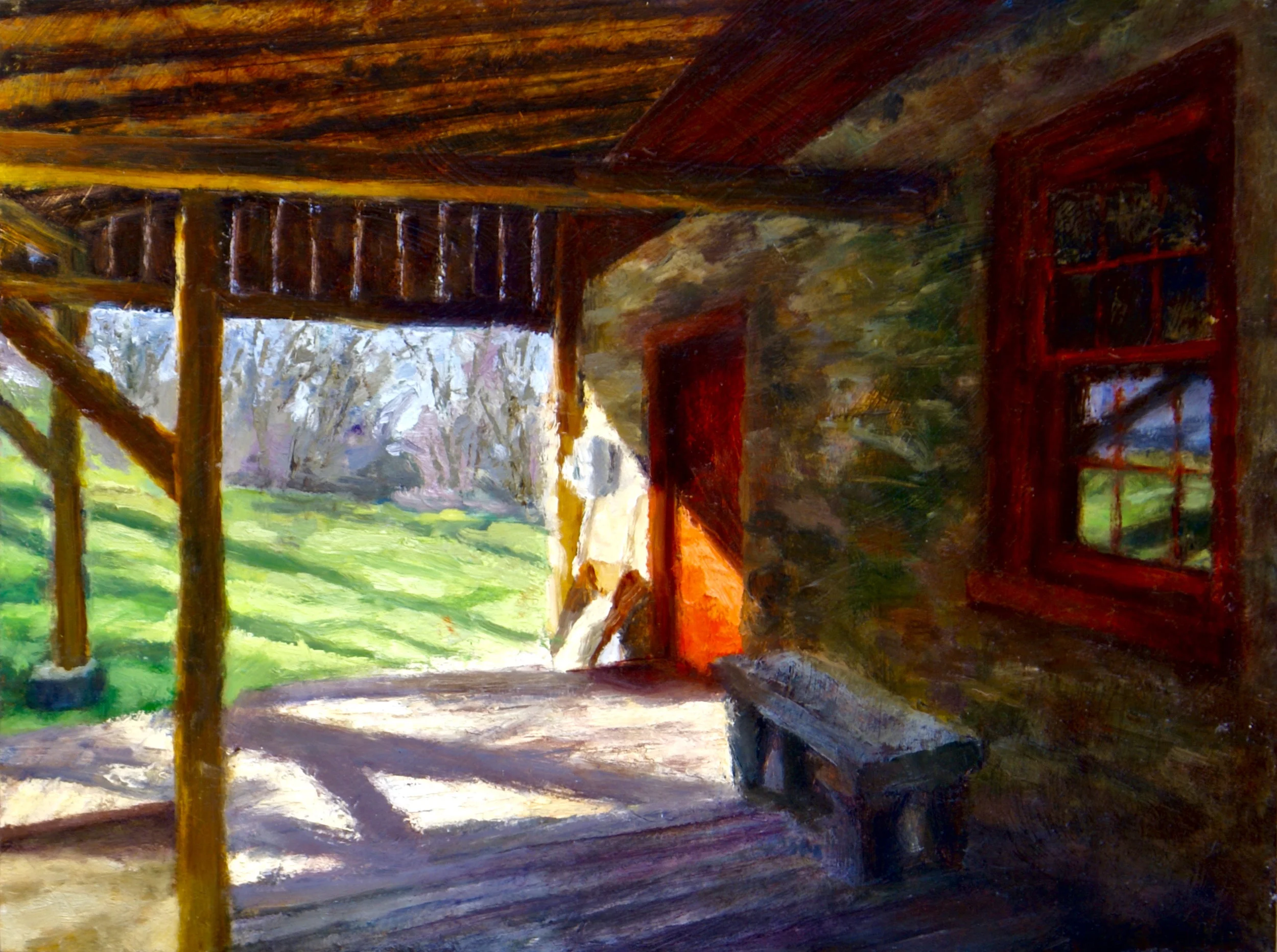 Old Newlin Porch