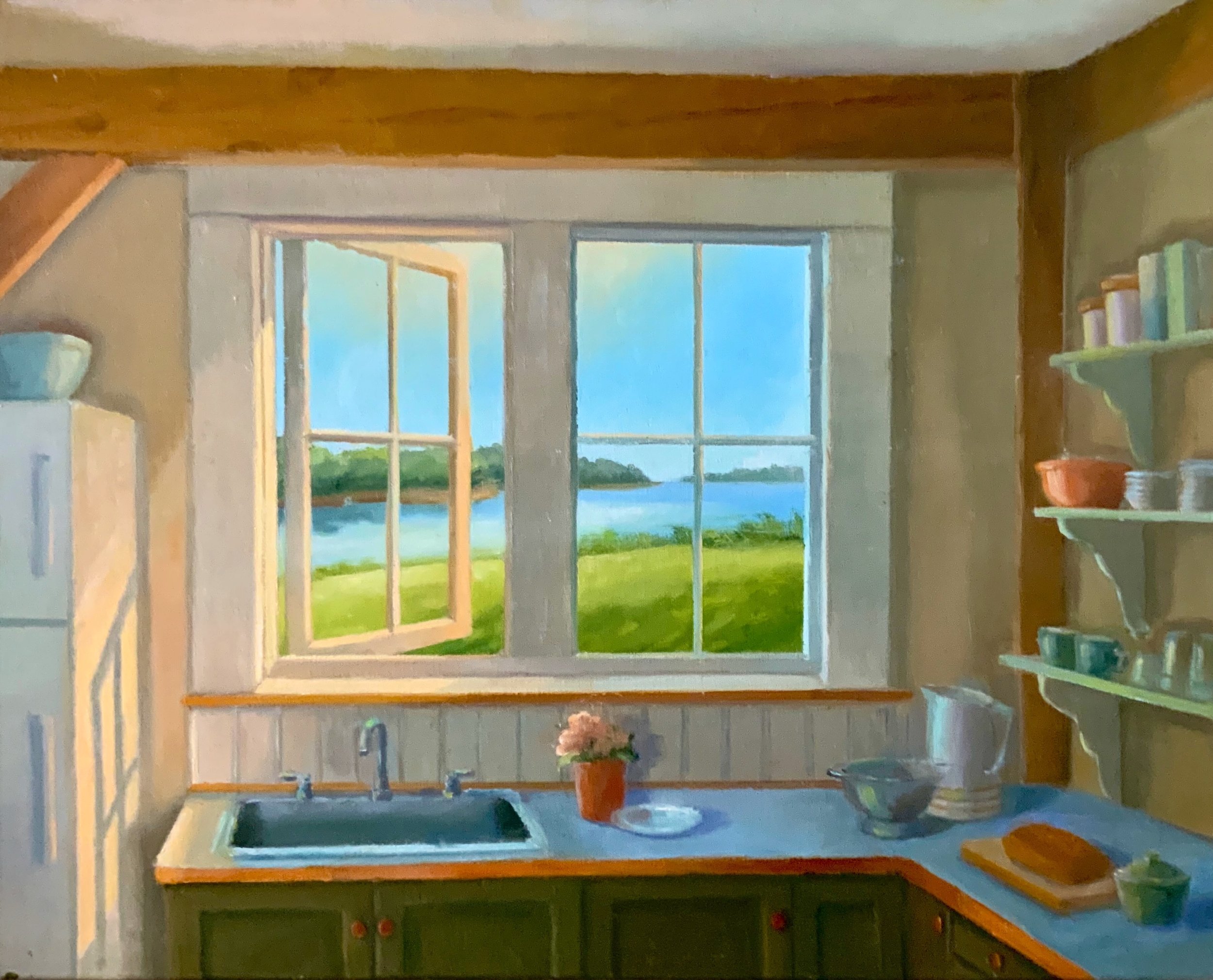Maine Cottage Kitchen