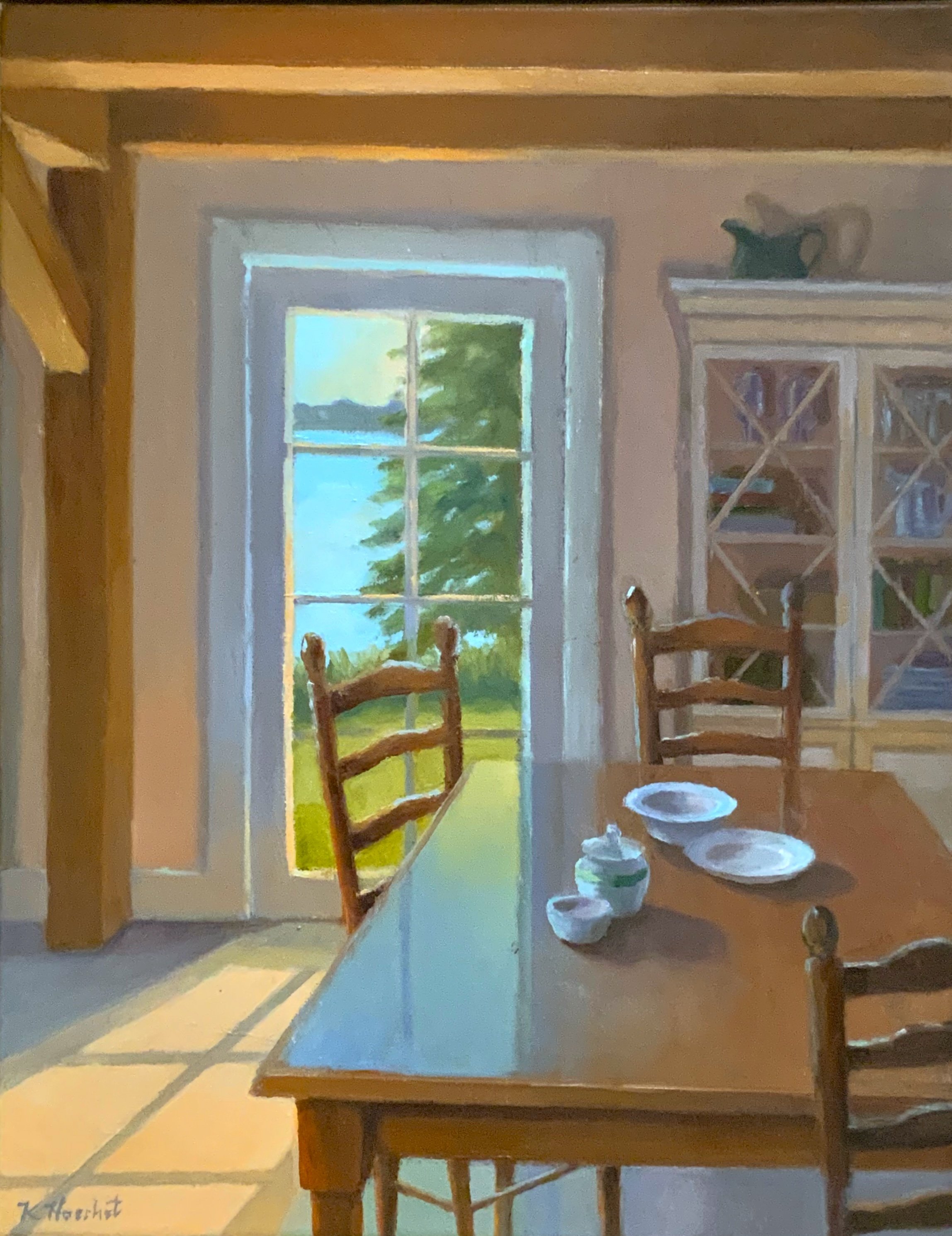 Maine Cottage Kitchen Nook