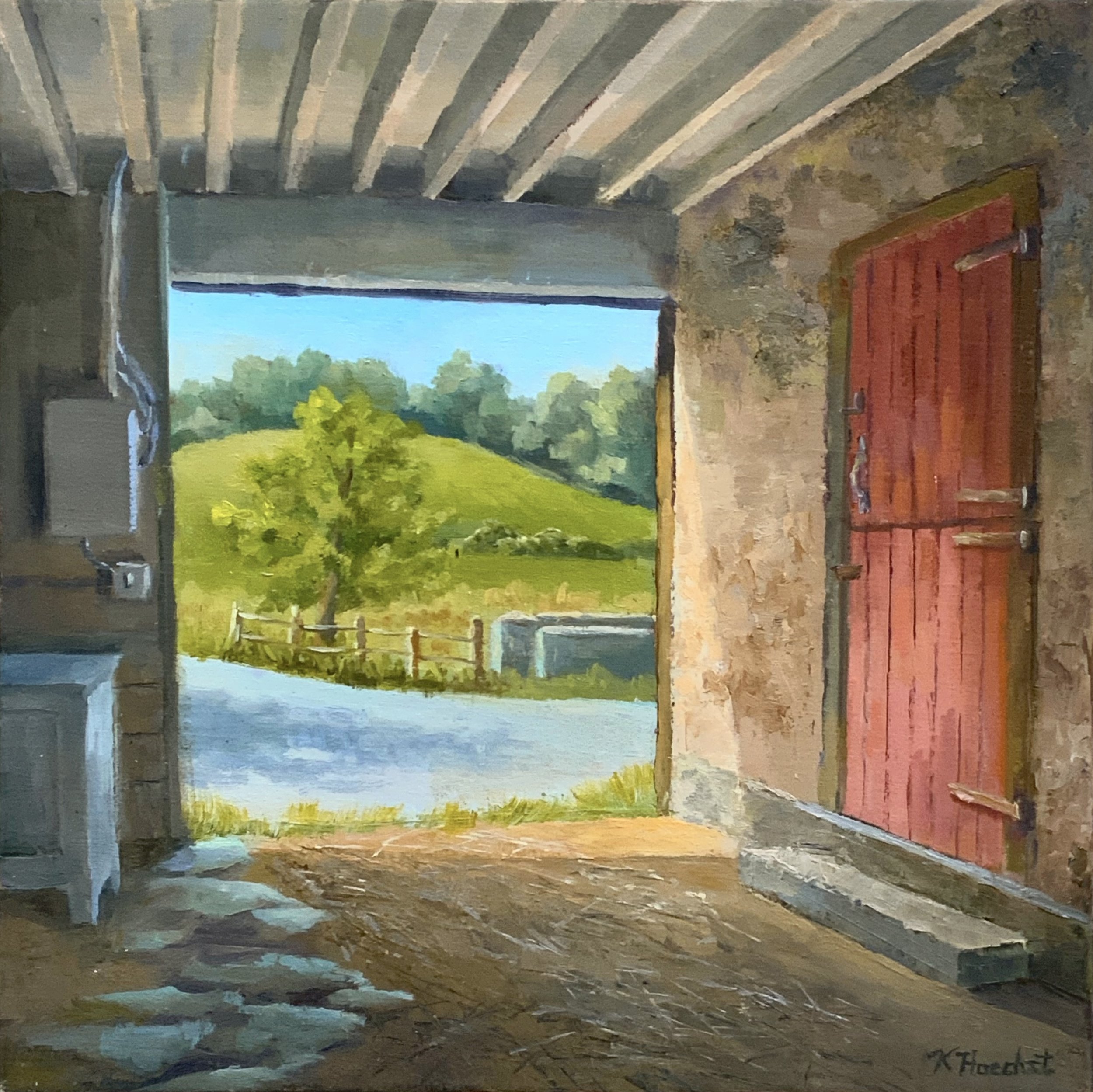 Kuerner Hill from the Barn