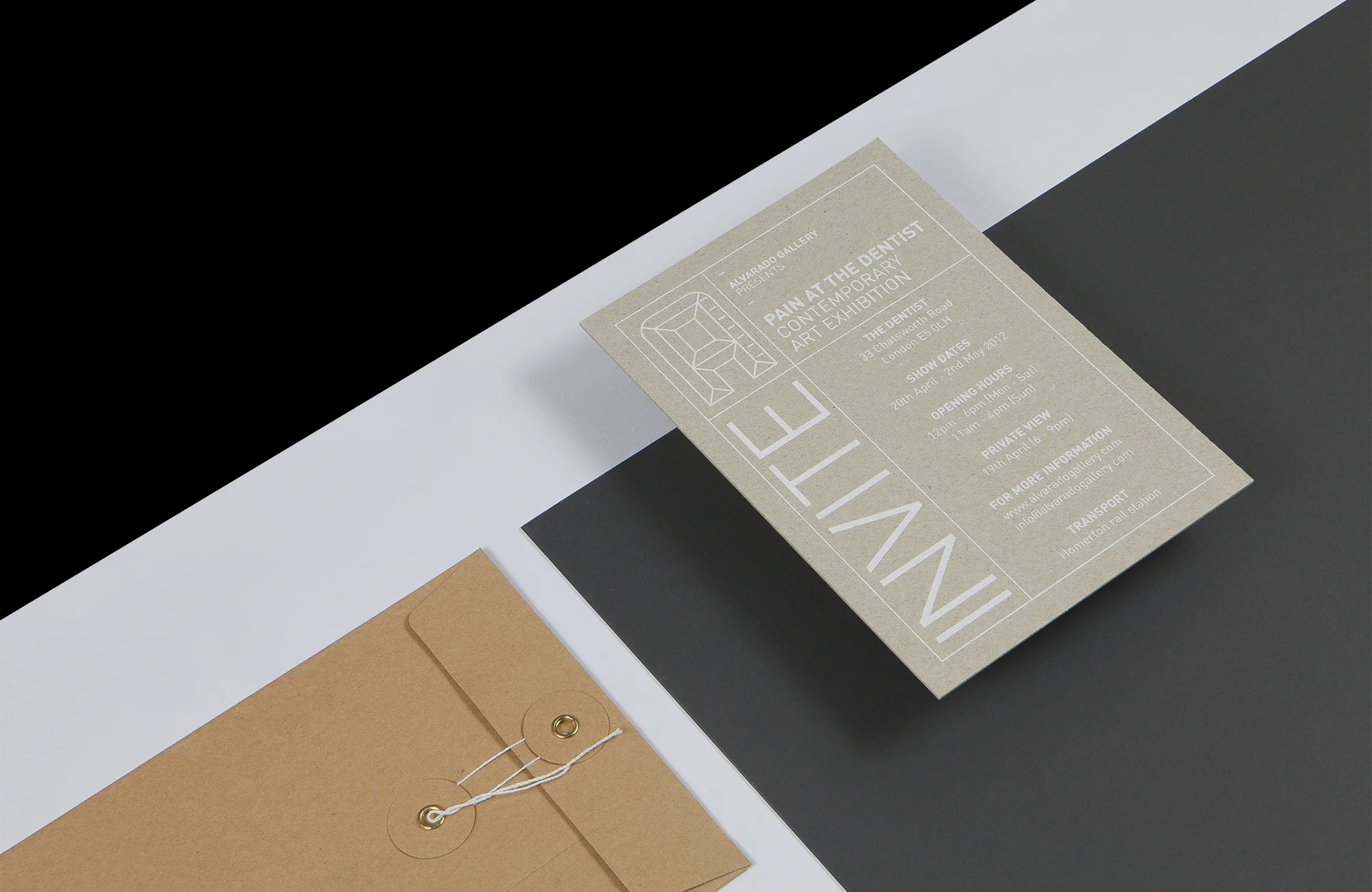 All Works Co._Graphic_Design_Studio_London_PainAtTheDentist_Campaign_Print_Screenprinting_Invite