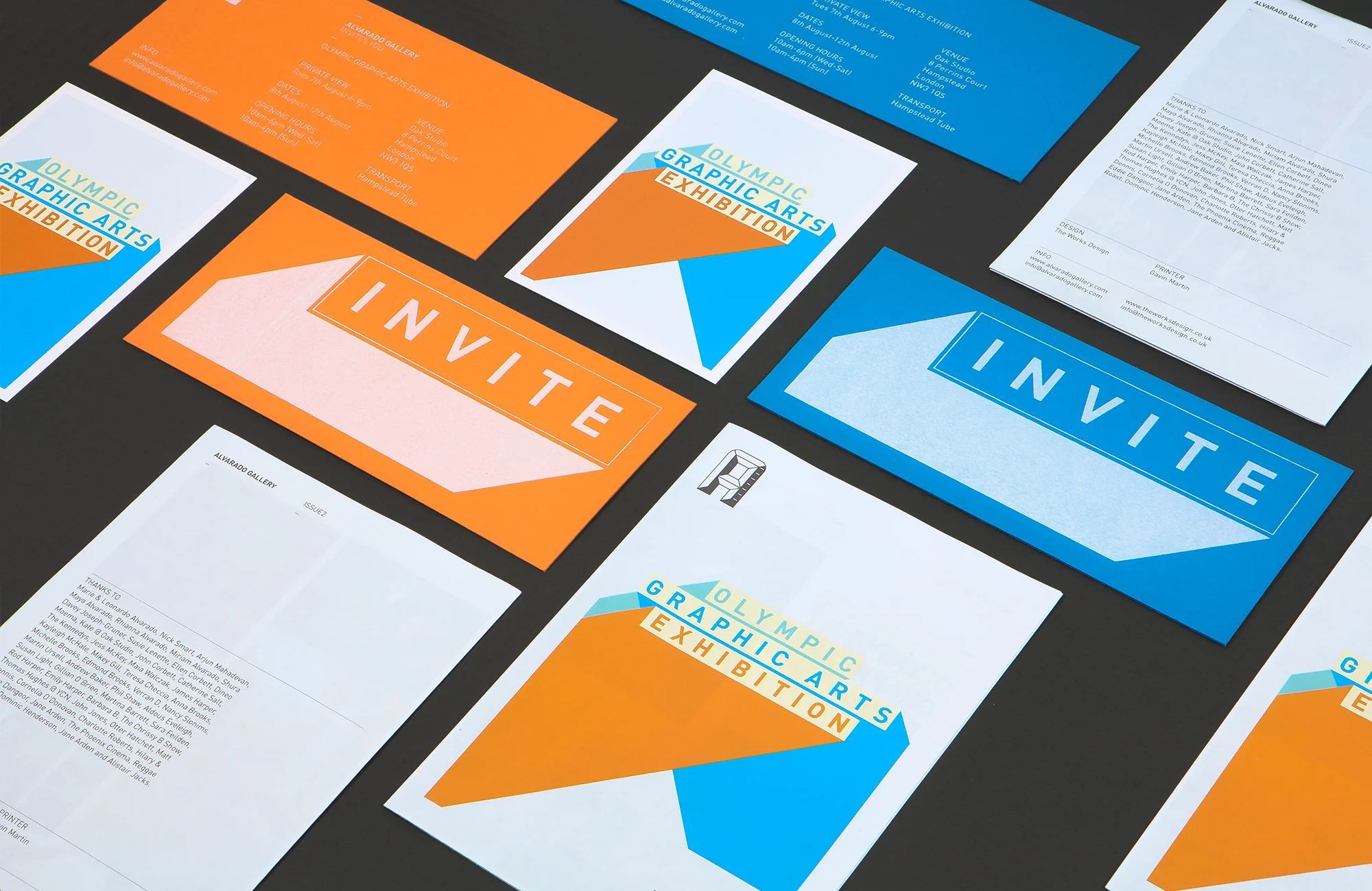 All Works Co._Graphic_Design_Studio_London_OlympicGraphicsArtsExhibition_Campaign_Print_Overview