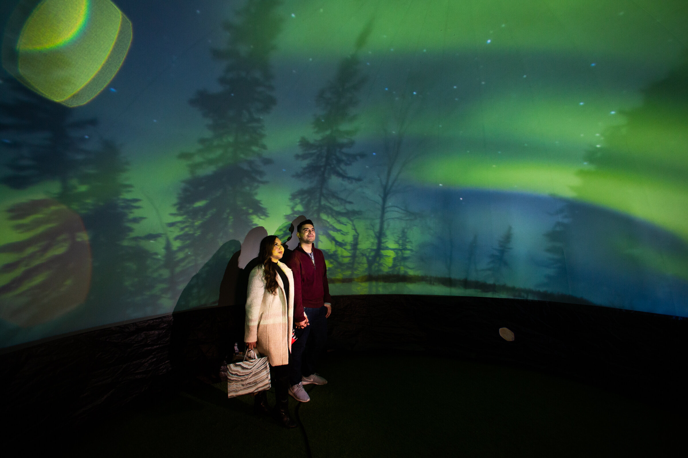 Northern Lights Marketing Pop-Up