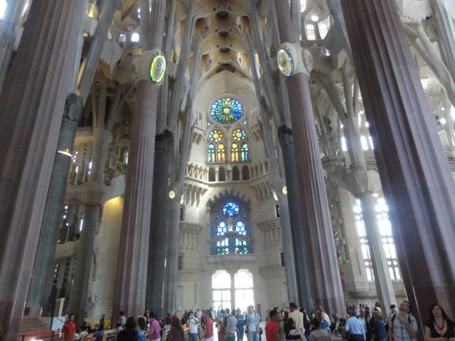 La Sagrada Famillia, Barcelona, Spain