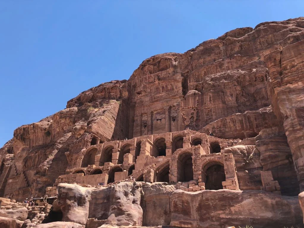 Facades in Petra