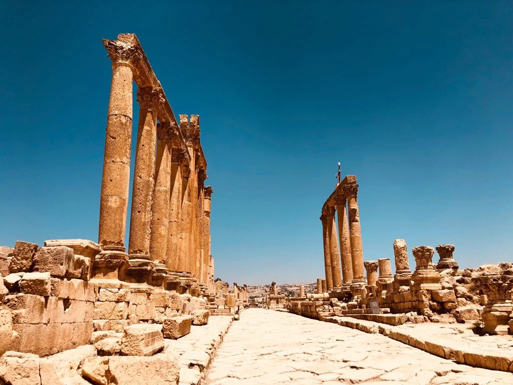 Ruins in Jerash