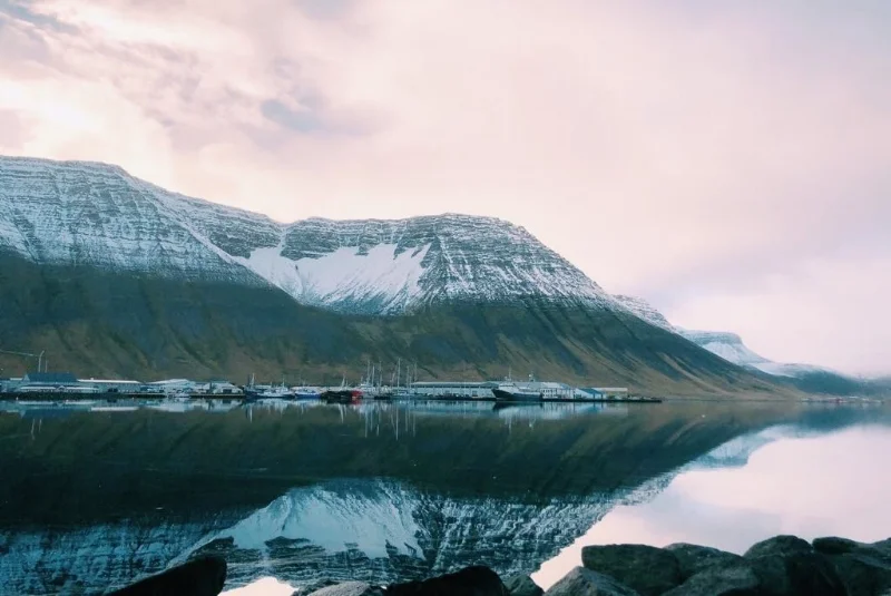 The small town of Isafjordur in Westfjords…gorgeous