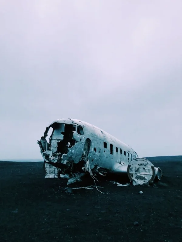 The most insane hike to and from this plane wreck