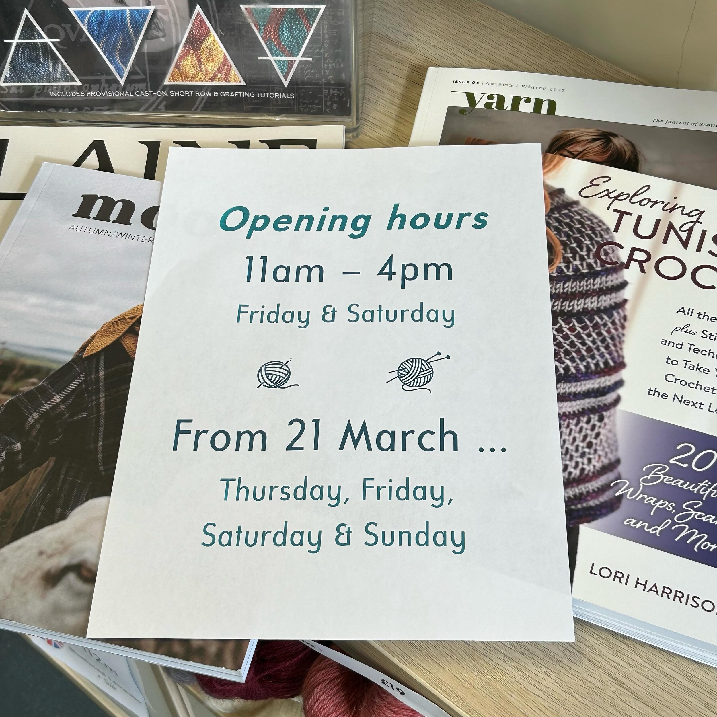 The team has discussed and made a decision! From 21st March, we&rsquo;ll go back to our previous opening hours of Thursday to Sunday.

Until then, it will stay as just Friday and Saturday.

(Mainly because I STILL need to lock myself in the very diso