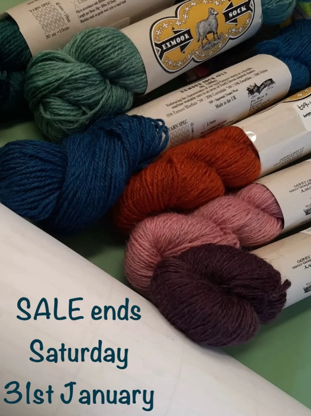 Somehow, it&rsquo;s almost the end of January! So, just a reminder that our January sale ends tomorrow.
There&rsquo;s 15% off everything both in the shop and online.
We&rsquo;re also having a clear-out of some books - ones that are either no longer b