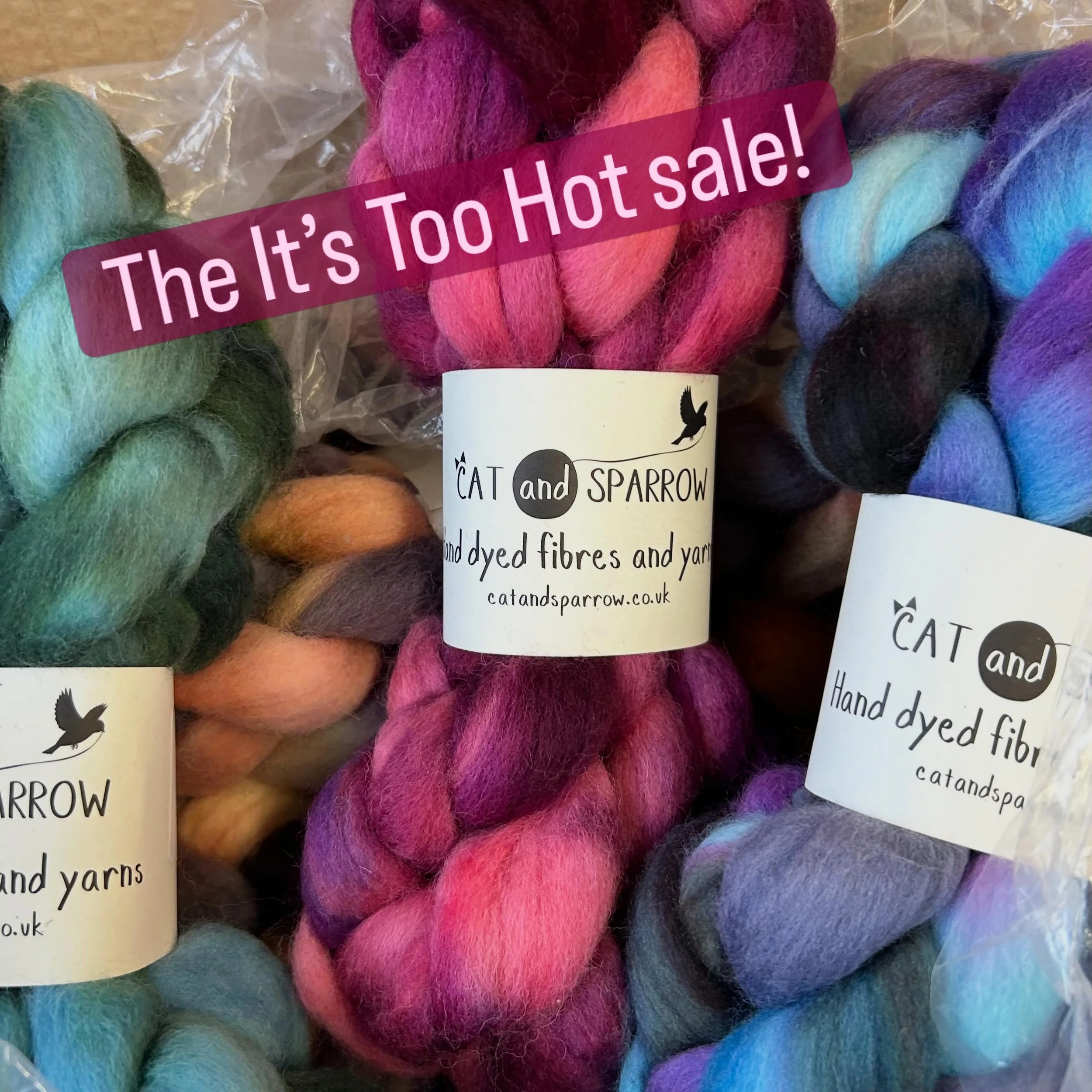 Thought we&rsquo;d have a bit of a Flash Sale while we&rsquo;re hiding from the sun.
So, there&rsquo;s 20% off everything online until the end of Thursday 25th June.
I couldn&rsquo;t get the discount to work with things already discounted, so I&rsquo