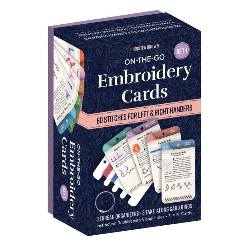 On-the-Go Embroidery Cards set 1