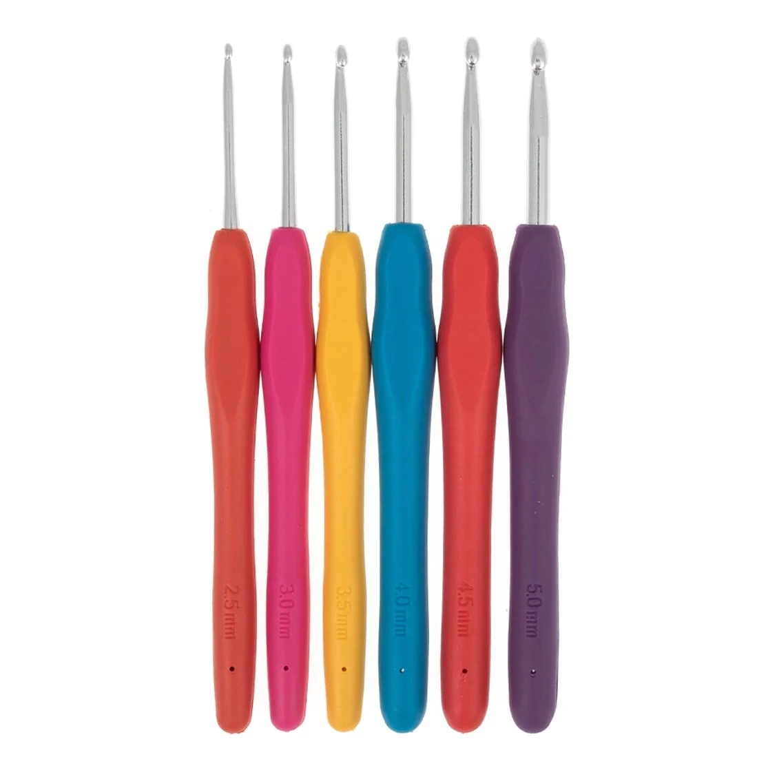 KP600570 Soft Feel Steel Crochet Hook, Size 0. 5 Mm