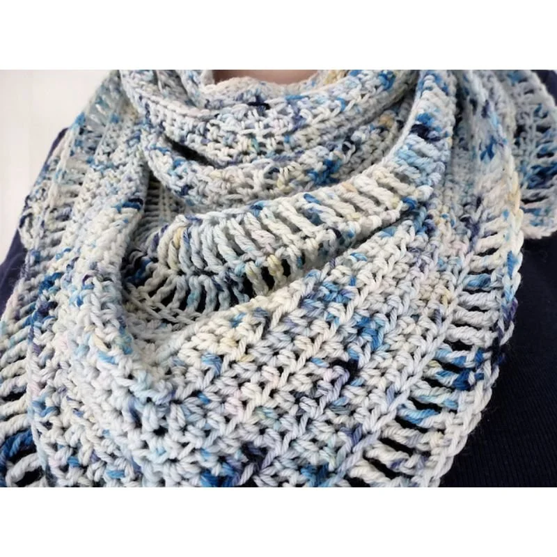 Skipping Pebbles Shawl