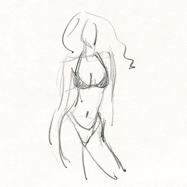  Graphite Pencil on Paper 