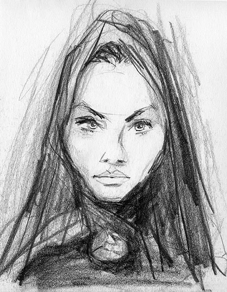  Graphite Pencil on Paper 