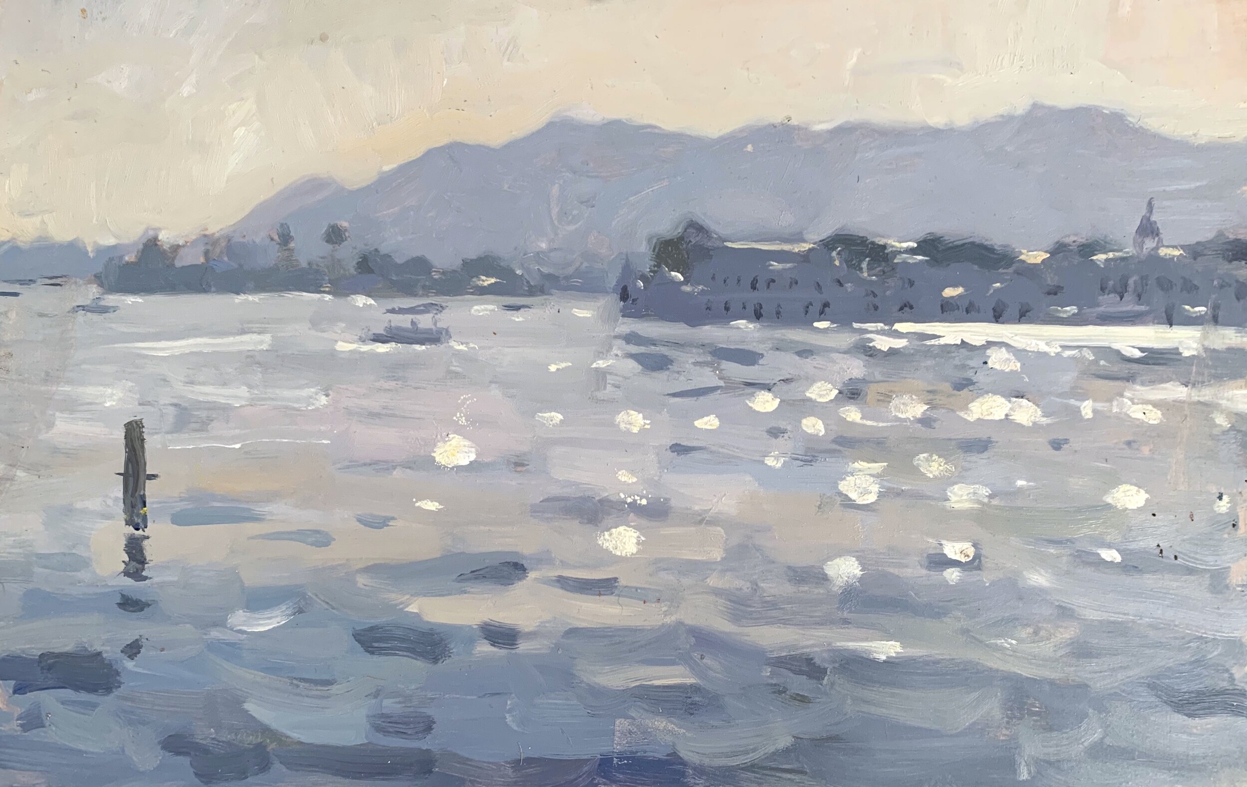 Lake Palace, Shimmering Light, 20 x 30cm, oil on panel.jpg