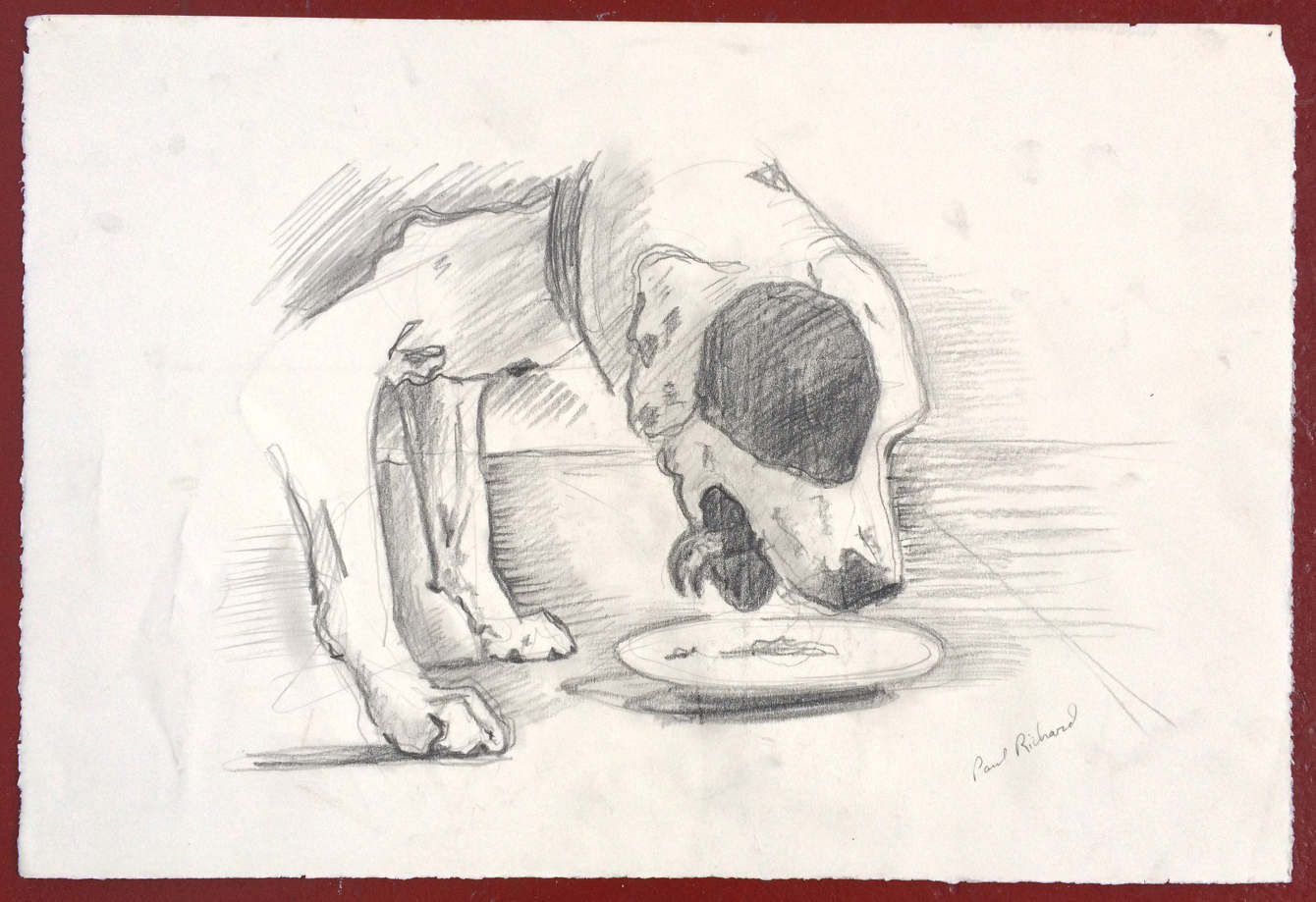 Untitled (Ranger), Pencil on Paper, 15"x 22", 2010